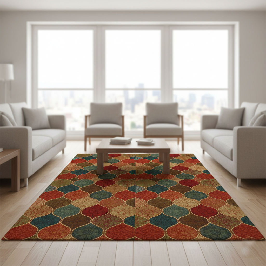 VARELO - Hand Tufted Bohemian Carpet